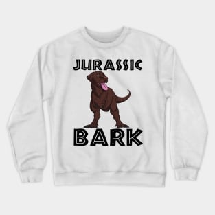 Jurassic Bark (black) Crewneck Sweatshirt